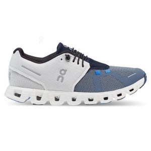On Cloud Cloud 5 Fuse Blancas Azules | PE_ON8551