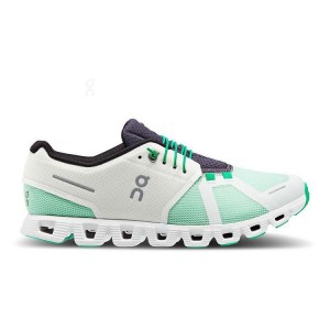 On Cloud Cloud 5 Push Blancas Verde | PE_ON8796