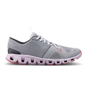 On Cloud Cloud X 3 Gris Moradas | PE_ON8585