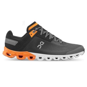 On Cloud Cloudflow Negras Naranjas | PE_ON8571