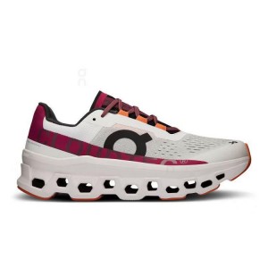 On Cloud Cloudmonster Gris Rojas | PE_ON8330