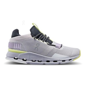 On Cloud Cloudnova Gris Moradas | PE_ON8053