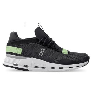 On Cloud Cloudnova Negras Verde | PE_ON8909