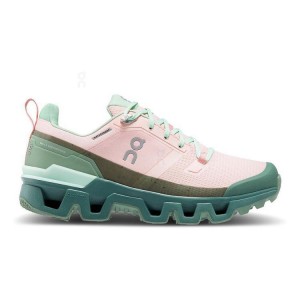 On Cloud Cloudwander Waterproof Rosas Verde | PE_ON8160