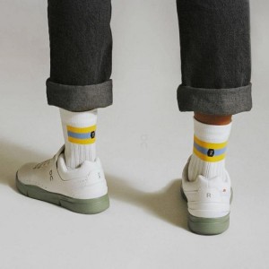 On Cloud Tennis Blancas Amarillo | PE_ON8295