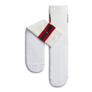 On Cloud Tennis Blancas Rojas | PE_ON8037
