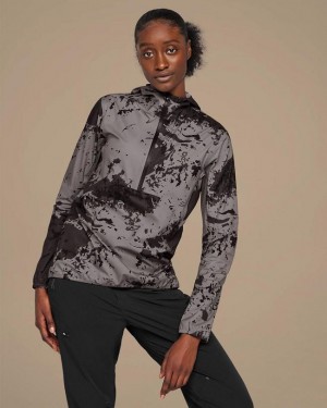 On Cloud Waterproof Anorak Gris Negras | PE_ON8080