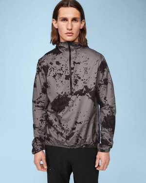 On Cloud Waterproof Anorak Gris Negras | PE_ON8455