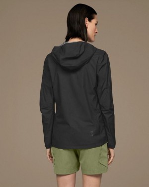 On Cloud Waterproof Anorak Negras | PE_ON9035