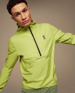 On Cloud Waterproof Anorak Verde | PE_ON8243