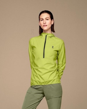 On Cloud Waterproof Anorak Verde | PE_ON8348
