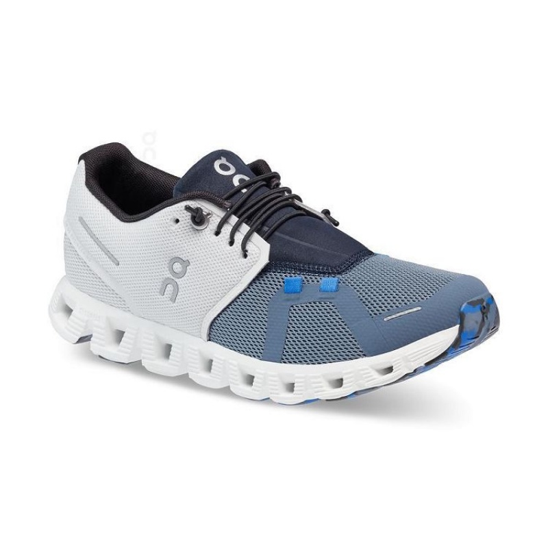 On Cloud Cloud 5 Fuse Blancas Azules | PE_ON8551