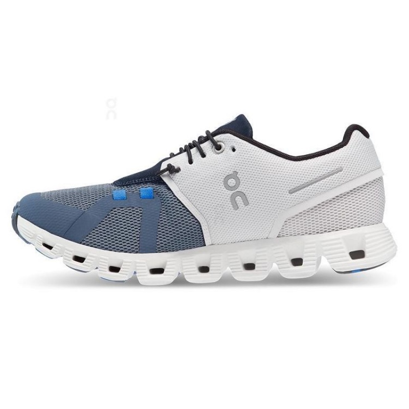 On Cloud Cloud 5 Fuse Blancas Azules | PE_ON8551