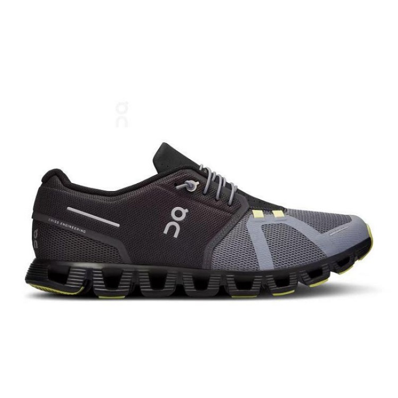 On Cloud Cloud 5 Negras Gris | PE_ON8723