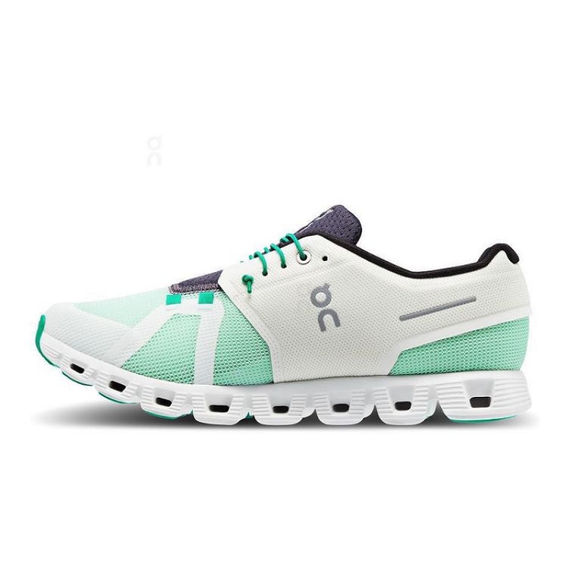 On Cloud Cloud 5 Push Blancas Verde | PE_ON8796