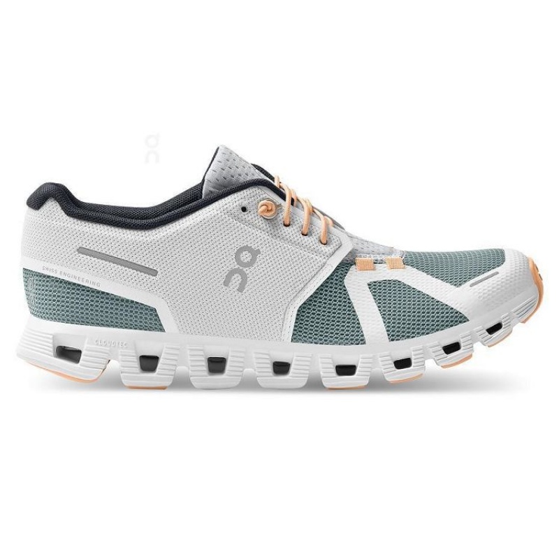 On Cloud Cloud 5 Push Gris Turquesa | PE_ON9058