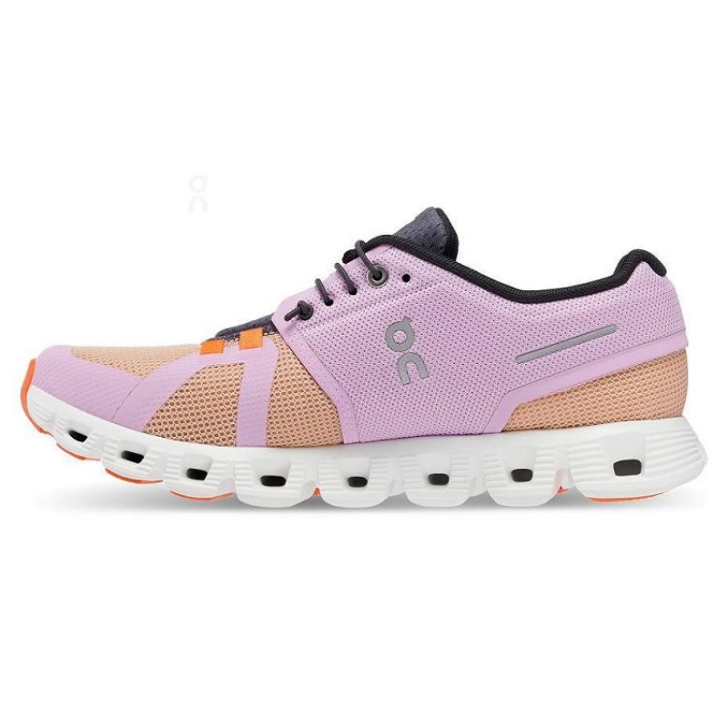 On Cloud Cloud 5 Push Moradas Naranjas | PE_ON8519