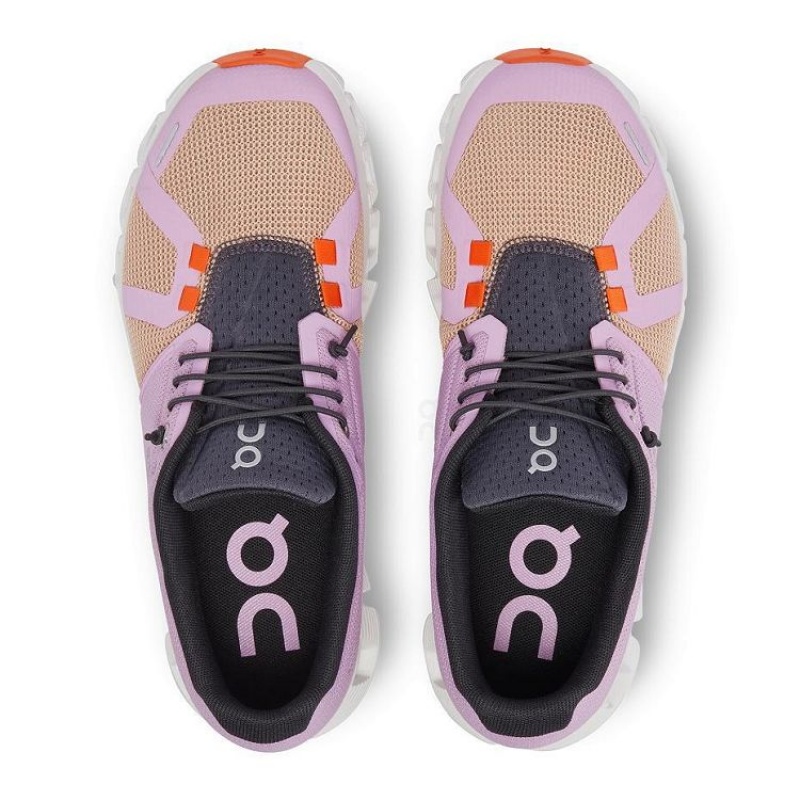 On Cloud Cloud 5 Push Moradas Naranjas | PE_ON8519