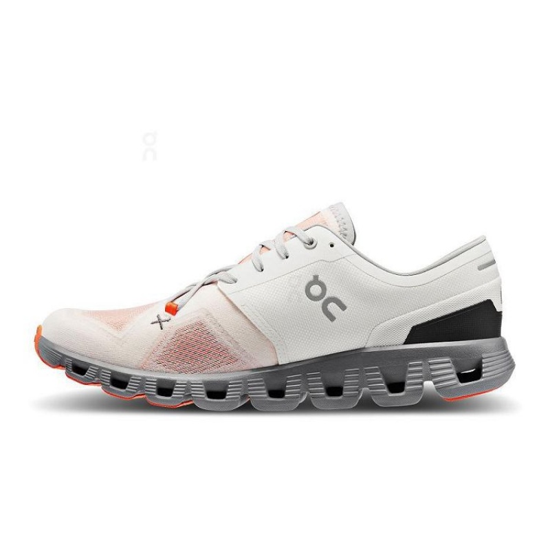 On Cloud Cloud X 3 Beige Naranjas | PE_ON8335