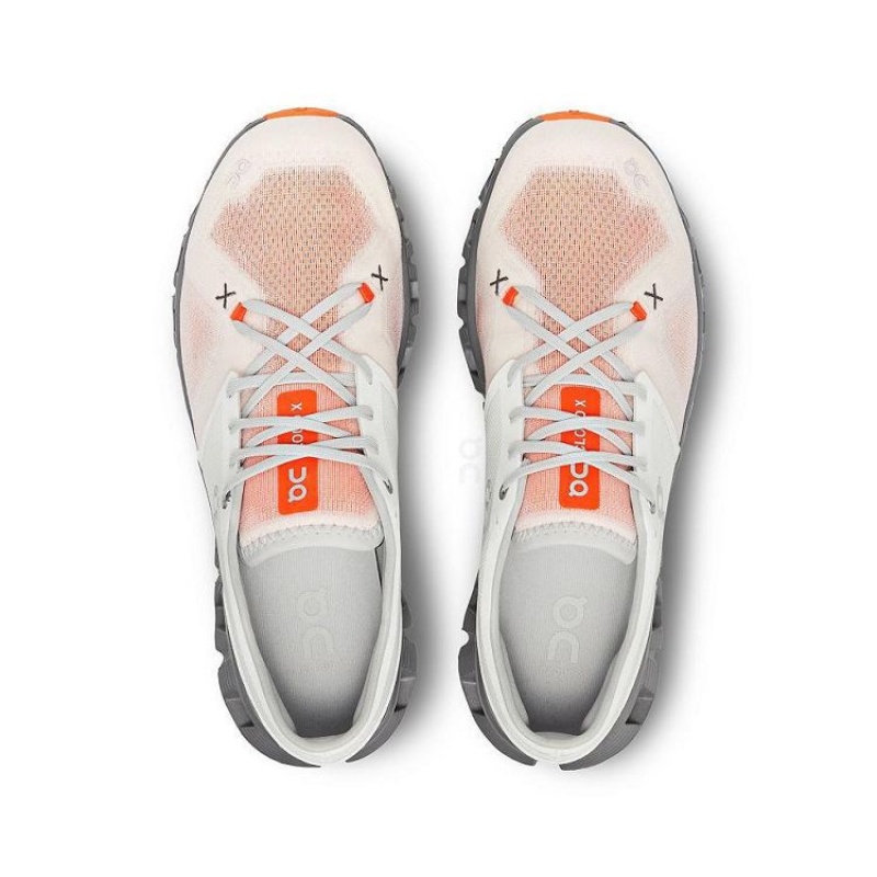 On Cloud Cloud X 3 Beige Naranjas | PE_ON8335