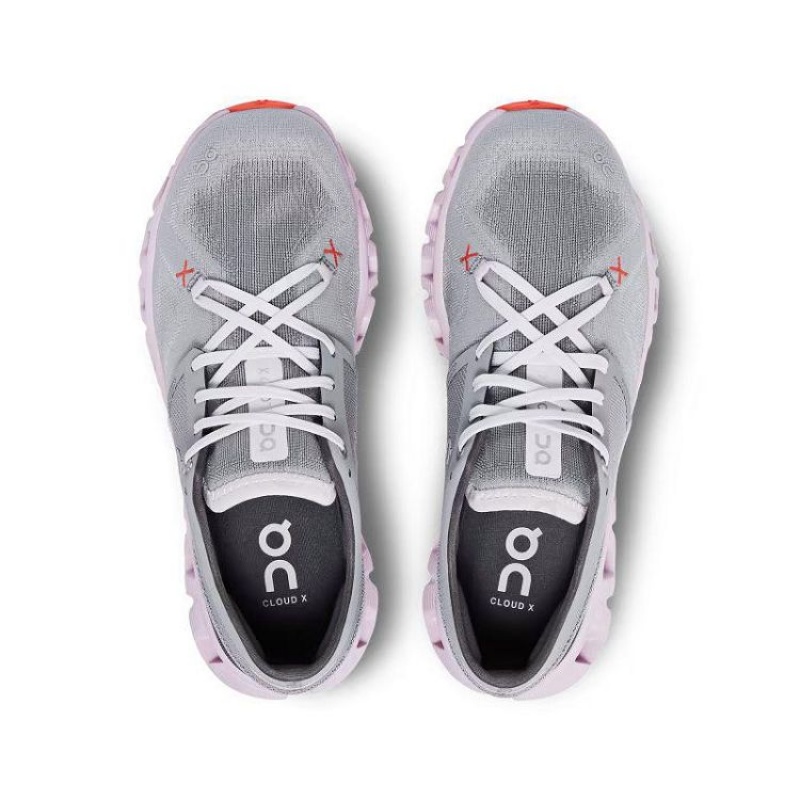 On Cloud Cloud X 3 Gris Moradas | PE_ON8585