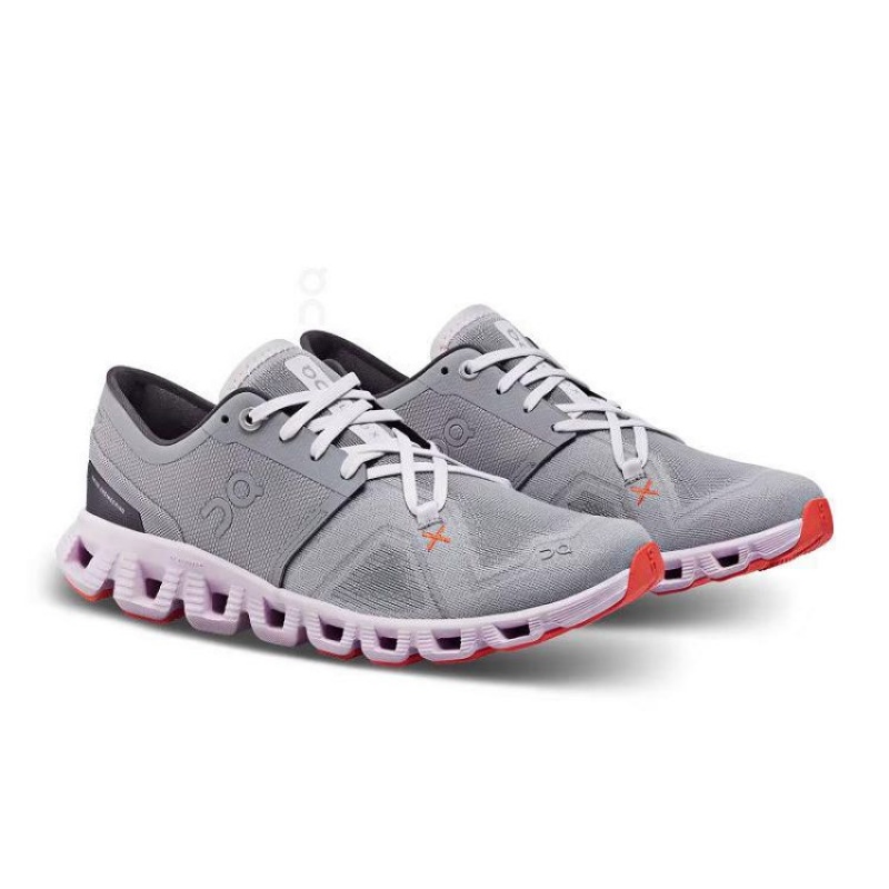 On Cloud Cloud X 3 Gris Moradas | PE_ON8585