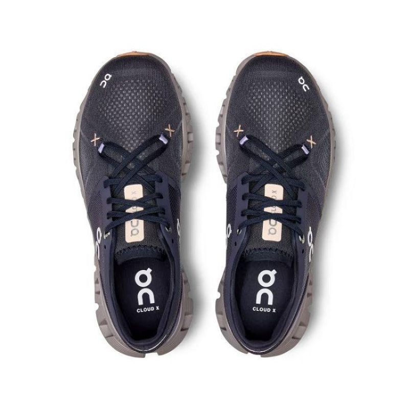On Cloud Cloud X 3 Negras Moradas | PE_ON8502