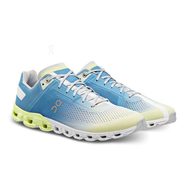 On Cloud Cloudflow Azules Amarillo | PE_ON8957