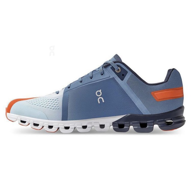 On Cloud Cloudflow Azules Blancas | PE_ON8505