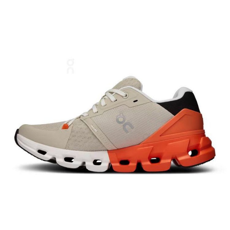 On Cloud Cloudflyer 4 Beige Naranjas | PE_ON8778