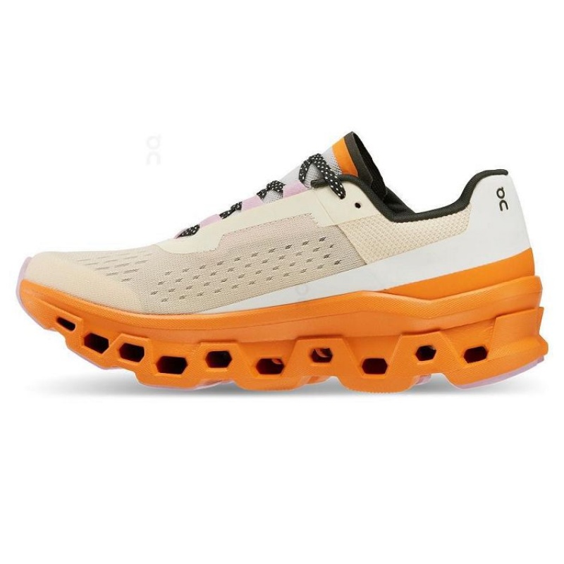 On Cloud Cloudmonster Beige Naranjas | PE_ON8877