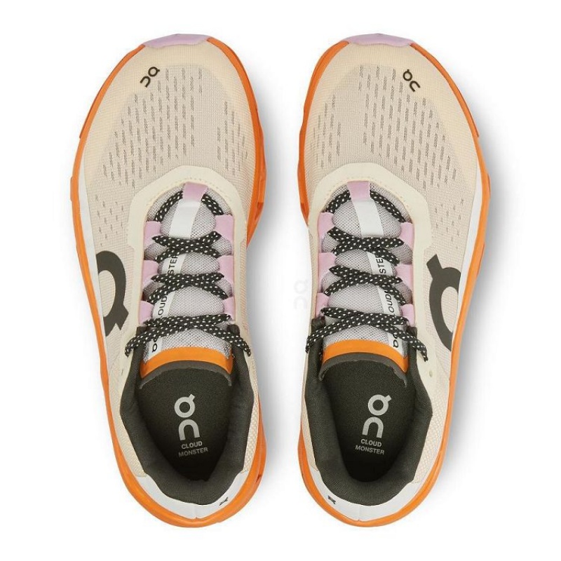 On Cloud Cloudmonster Beige Naranjas | PE_ON8877