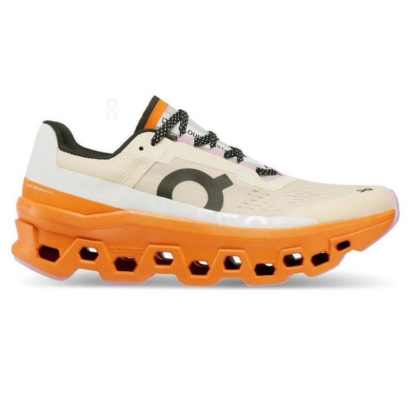On Cloud Cloudmonster Beige Naranjas | PE_ON8877
