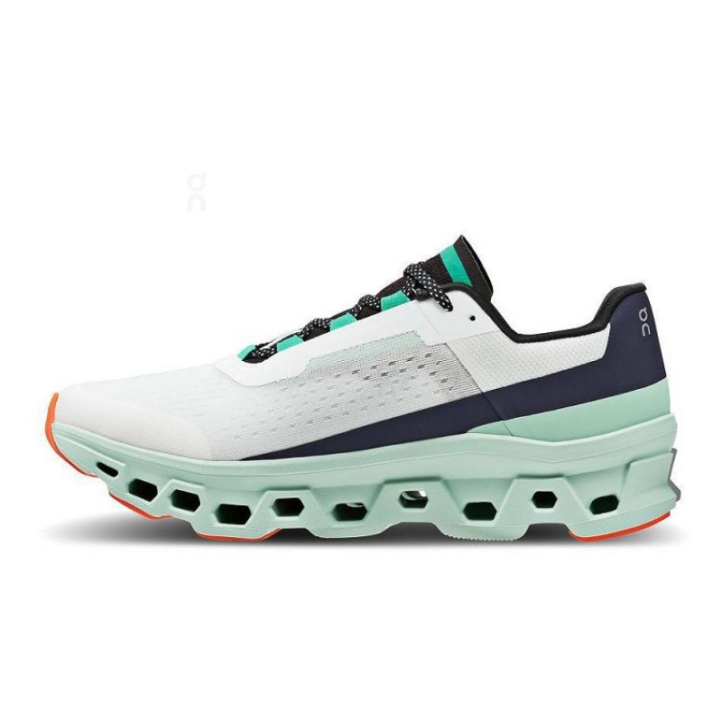 On Cloud Cloudmonster Blancas Turquesa | PE_ON8581