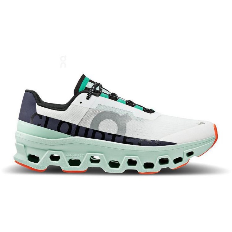 On Cloud Cloudmonster Blancas Turquesa | PE_ON8581