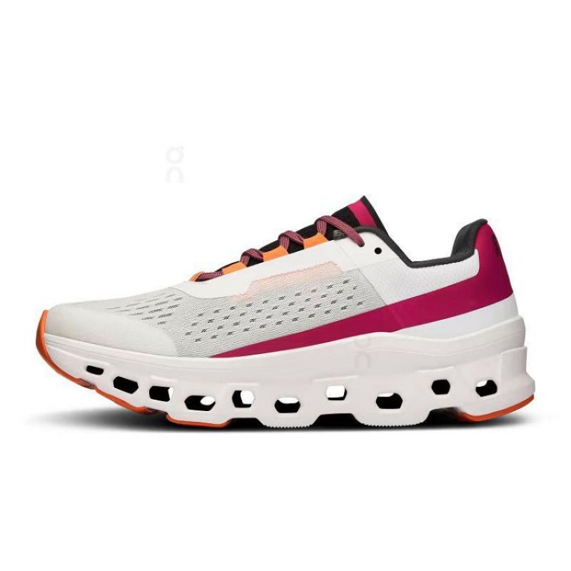 On Cloud Cloudmonster Gris Rojas | PE_ON8330