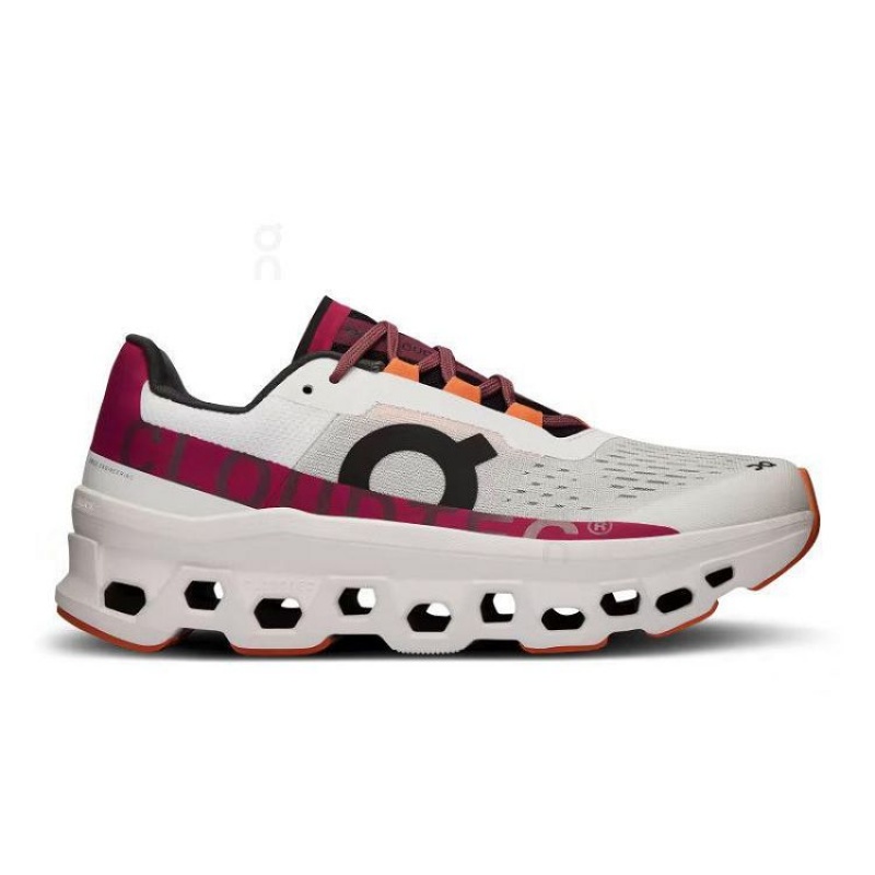 On Cloud Cloudmonster Gris Rojas | PE_ON8330