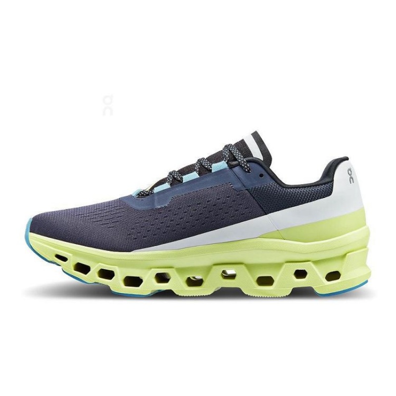 On Cloud Cloudmonster Moradas Verde | PE_ON9091