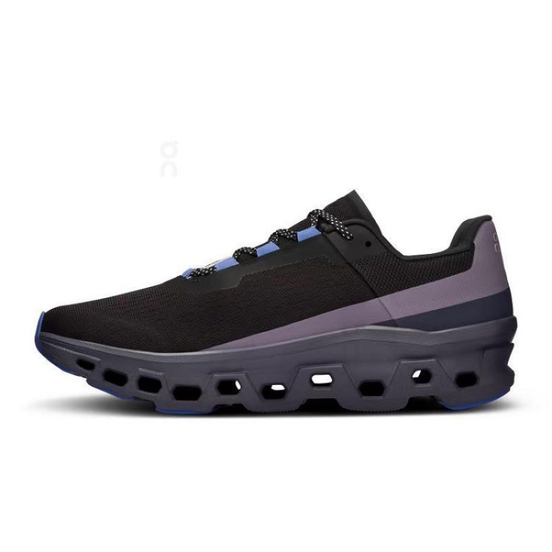 On Cloud Cloudmonster Negras Azules | PE_ON8684