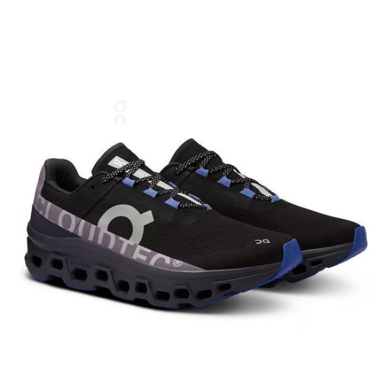 On Cloud Cloudmonster Negras Azules | PE_ON8684