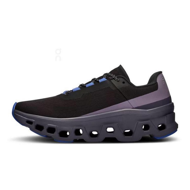 On Cloud Cloudmonster Negras Azules | PE_ON8111