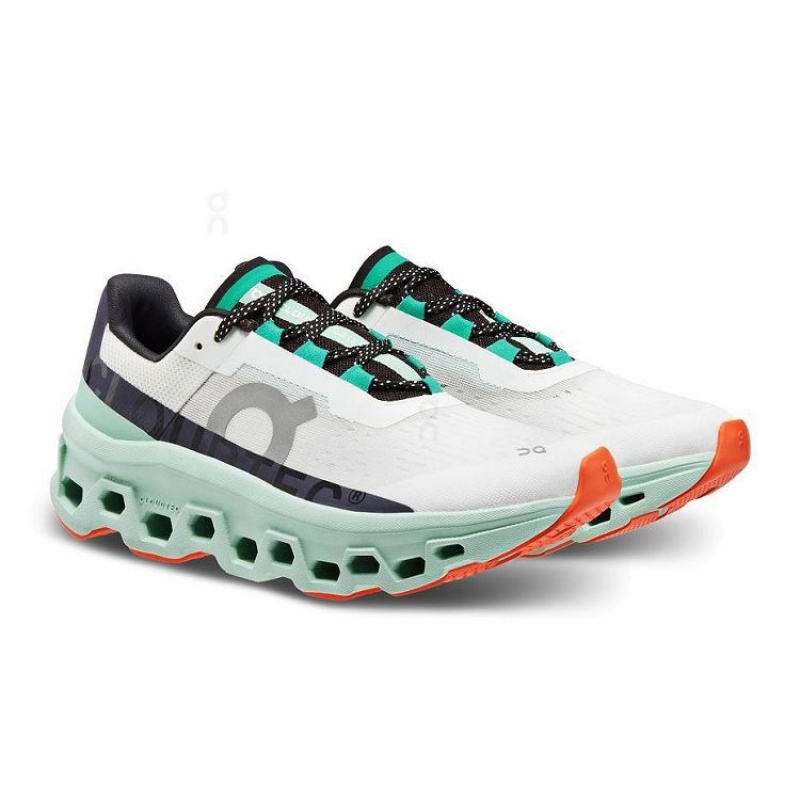 On Cloud Cloudmonster Turquesa Blancas | PE_ON8762