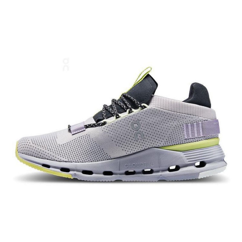 On Cloud Cloudnova Gris Moradas | PE_ON8053