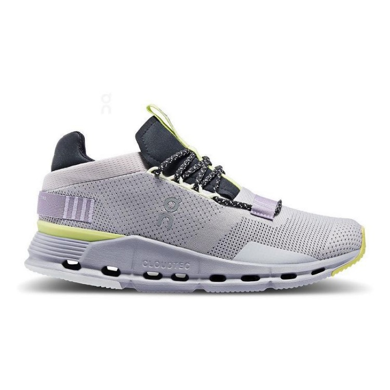 On Cloud Cloudnova Gris Moradas | PE_ON8053