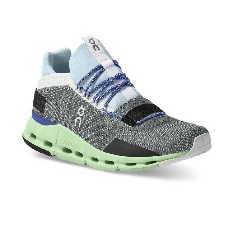 On Cloud Cloudnova Gris Verde | PE_ON9134