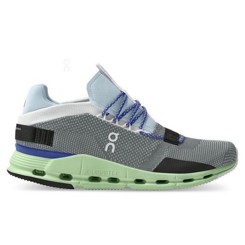 On Cloud Cloudnova Gris Verde | PE_ON9134