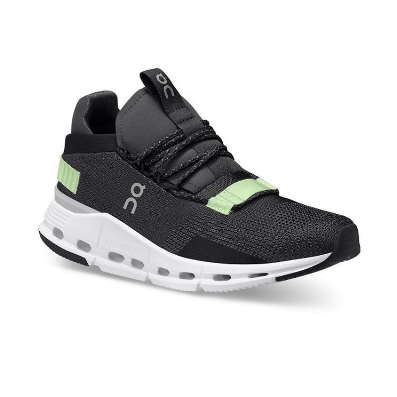 On Cloud Cloudnova Negras Verde | PE_ON8815
