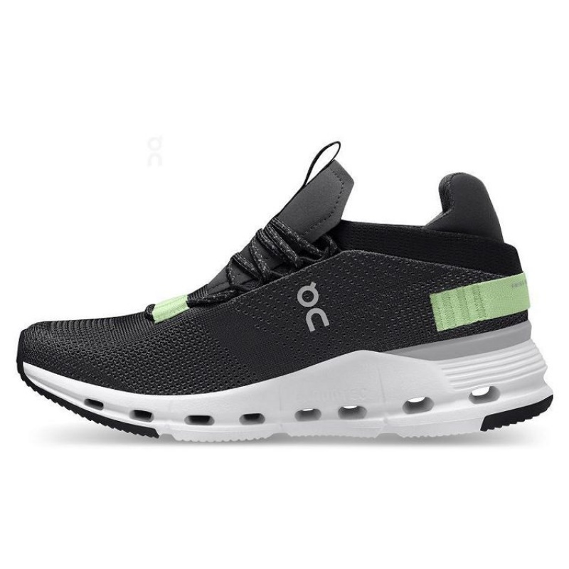 On Cloud Cloudnova Negras Verde | PE_ON8815