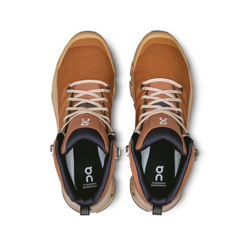On Cloud Cloudrock 2 Waterproof Marrones | PE_ON8224