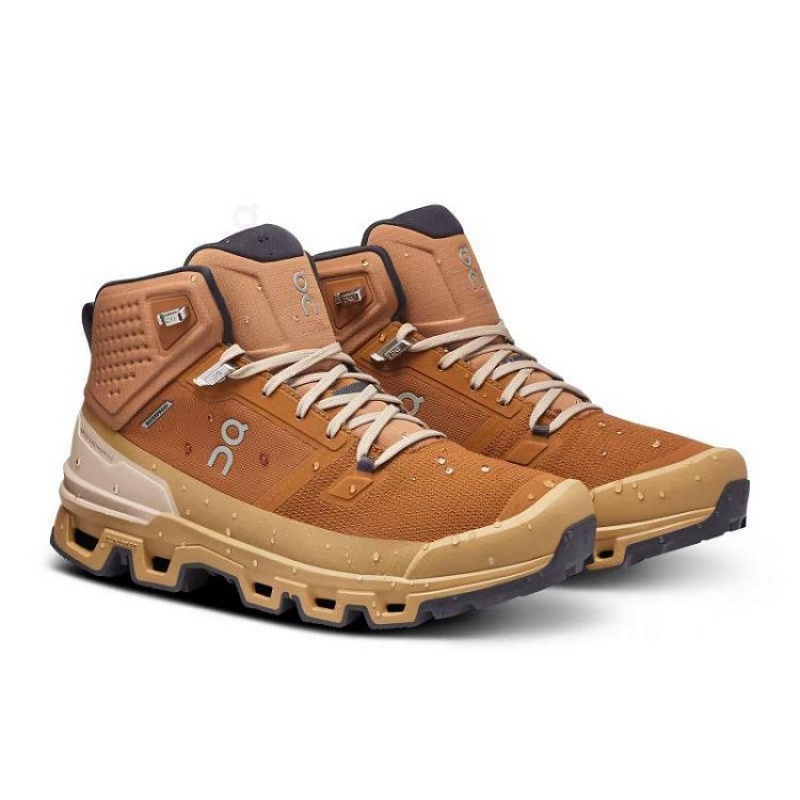 On Cloud Cloudrock 2 Waterproof Marrones | PE_ON8224